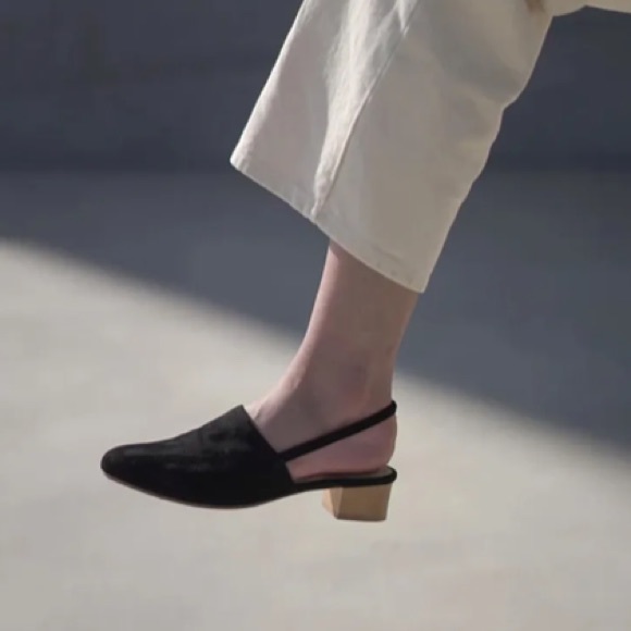 DONATED Anne Thomas | Williamsburg Slingback Mule 37 - Picture 3 of 16